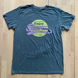 Futurama Enjoy Slurm Soda Logo T-Shirt size Small